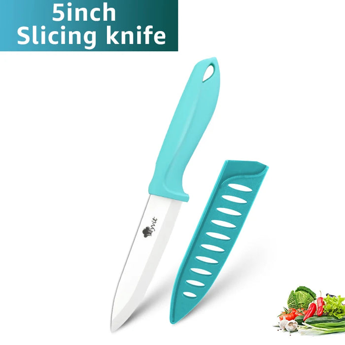 Experience the ultimate in precision and durability with Danoz Direct's Ceramic Knives. Made with white Zirconia blades