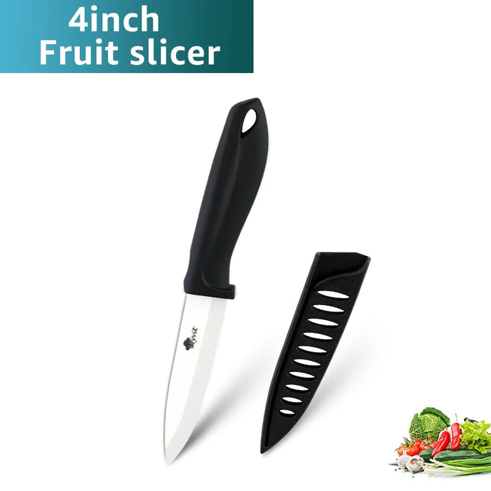 Experience the ultimate in precision and durability with Danoz Direct's Ceramic Knives. Made with white Zirconia blades