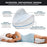 Danoz Direct - Sweet Dreams, Memory Leg Pillow Sleeping Orthopedic Pillow. Sciatica, Back, Hip and Body Joint Pain Relief Thigh Leg - Free Post