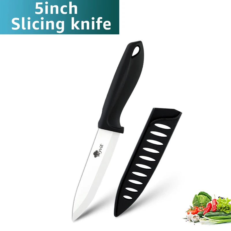 Experience the ultimate in precision and durability with Danoz Direct's Ceramic Knives. Made with white Zirconia blades