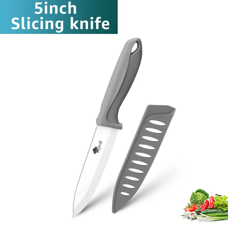 Experience the ultimate in precision and durability with Danoz Direct's Ceramic Knives. Made with white Zirconia blades