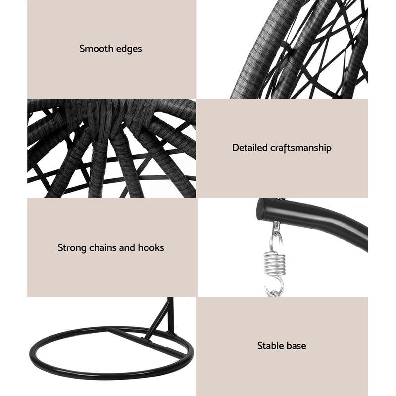 Experience the pinnacle of outdoor relaxation with Danoz EggPod, a hand-woven marvel of contemporary design.