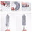 Danoz Direct - DusterMaster(tm) - Up to 2.82M reach with Danoz Direct, Stainless Steel, Telescopic Magnetic Microfibre Duster - Free postage