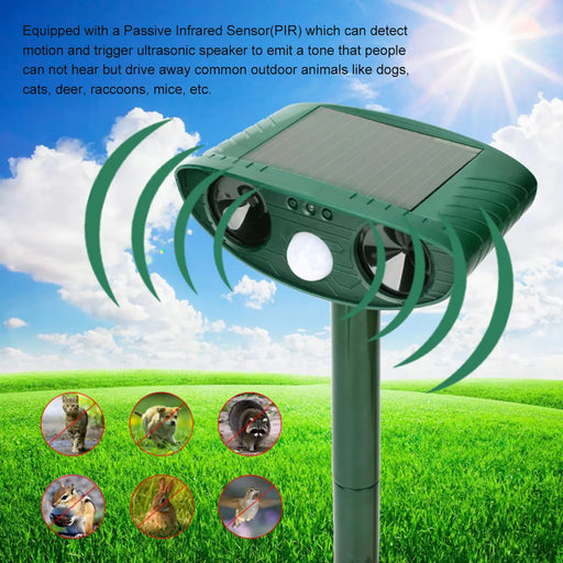 Danoz Direct - Protect your yard and garden with Danoz Direct PestContro, a solar-powered animal Repeller.