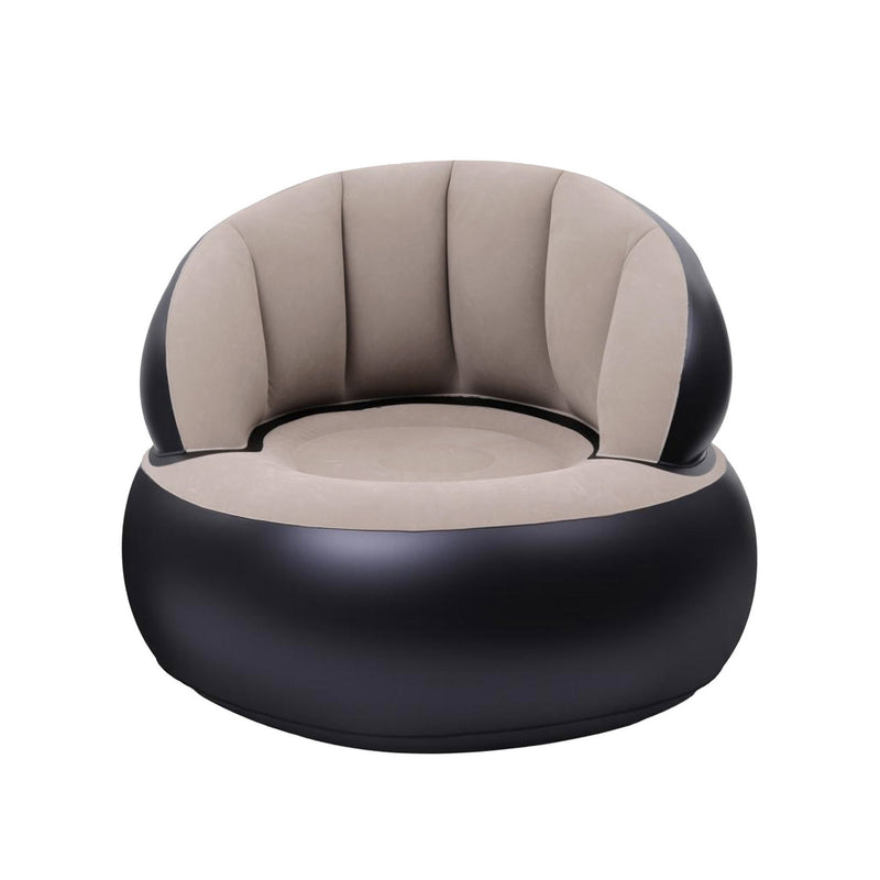 Danoz Gardeon Inflatable Chair Blow Up Folding Air Chairs Sofa for Camping with Pump