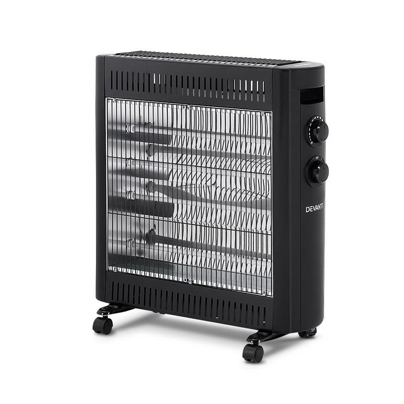 Indulge in the luxurious warmth of Danoz Direct Devanti 2200W Infrared Heater Radiant Heaters.
