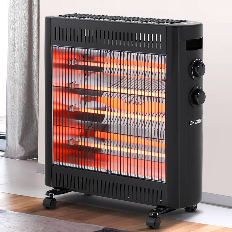 Indulge in the luxurious warmth of Danoz Direct Devanti 2200W Infrared Heater Radiant Heaters.