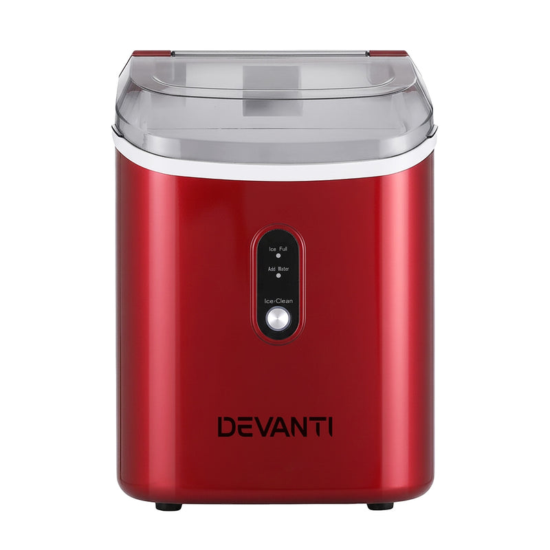 Danoz Kitchen - Devanti Ice Maker Machine 15kg Nugget Chewable Ice Cube