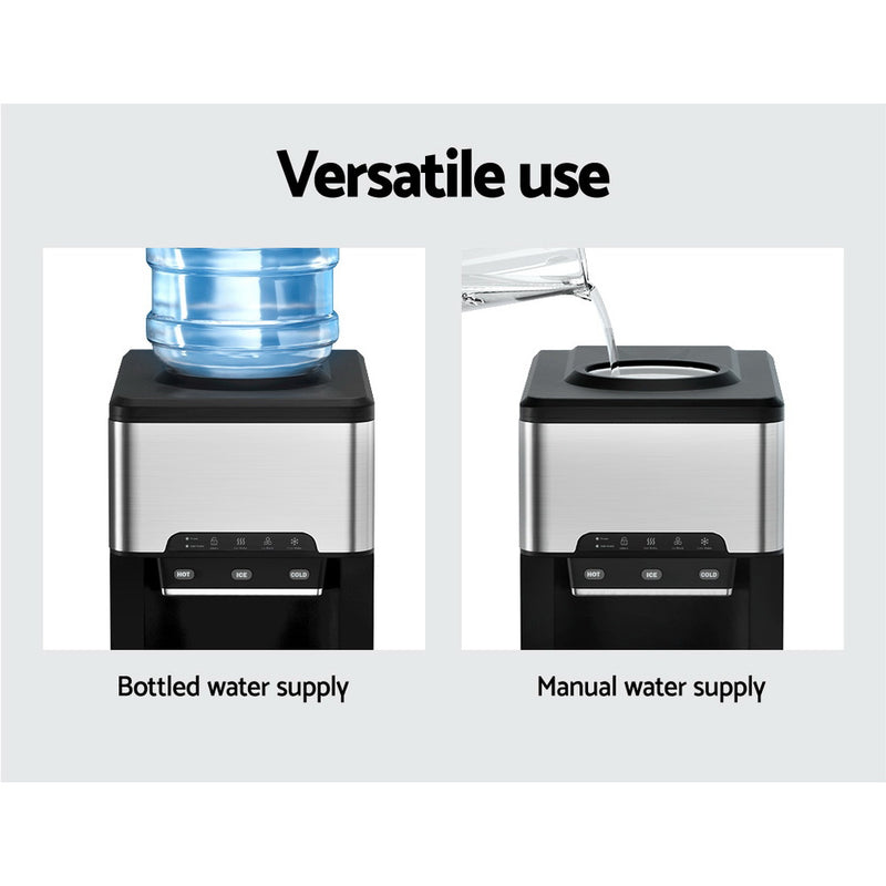 Danoz Appliances - Devanti 20kg Ice Maker Machine with Water Dipenser