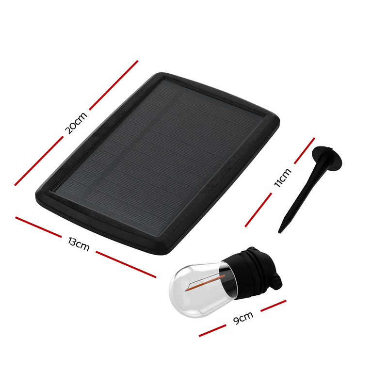 Danoz Xmas🎅 95m Solar Festoon Lights Outdoor LED String Light Christmas Party Decorations