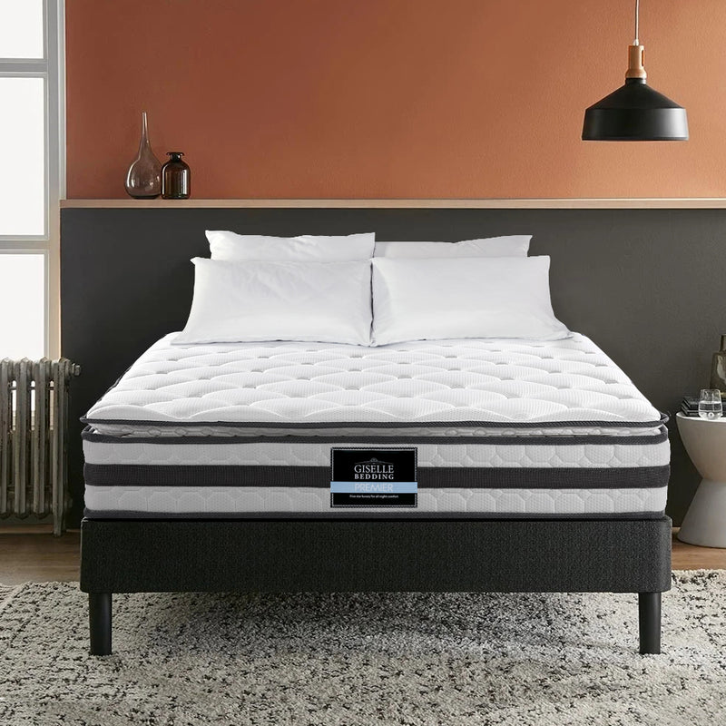 Danoz Direct - Giselle Bedding 21cm Mattress Pillow Top Double