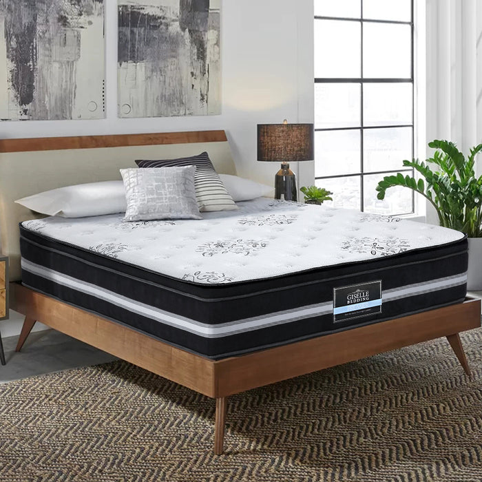 Experience ultimate comfort and support with Danoz Direct Giselle Bedding 34cm Mattress. Featuring cooling gel-infused memory foam King