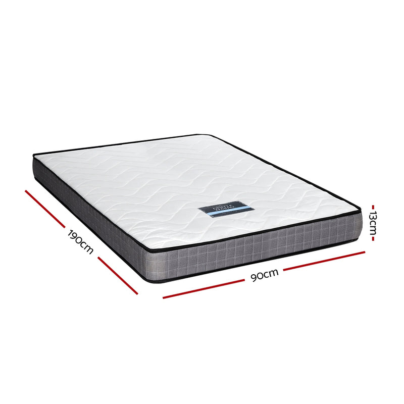 Danoz Direct - Giselle Bedding 13cm Mattress Tight Top Single