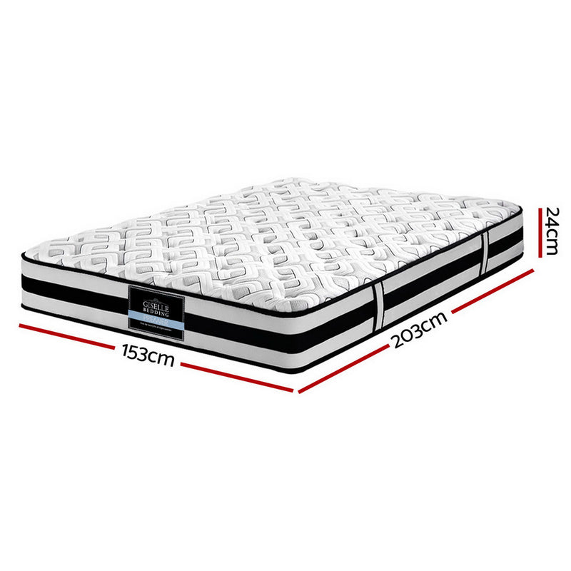 Danoz Bedrooms 🛏️Giselle Bedding 24cm Mattress Super Firm Queen