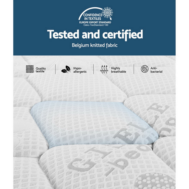 Danoz Direct - Giselle Bedding 28cm Mattress Super Firm King
