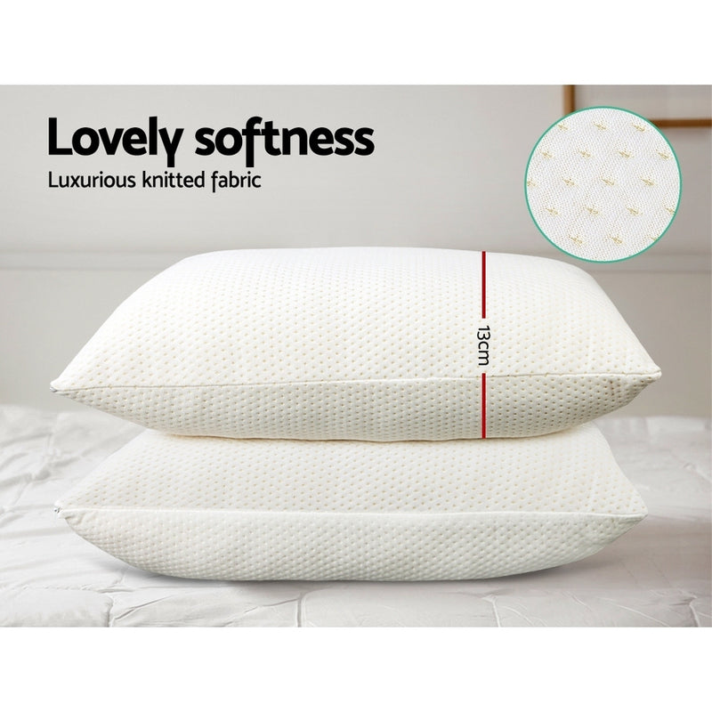 Danoz 🛏️Giselle Bedding Memory Foam Pillow 13cm Thick - Buy 1 Get 1 Free - Incl. Delivery