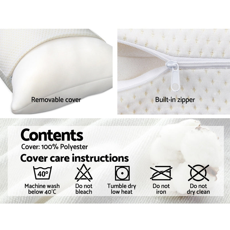Danoz 🛏️Giselle Bedding Memory Foam Pillow 13cm Thick - Buy 1 Get 1 Free - Incl. Delivery