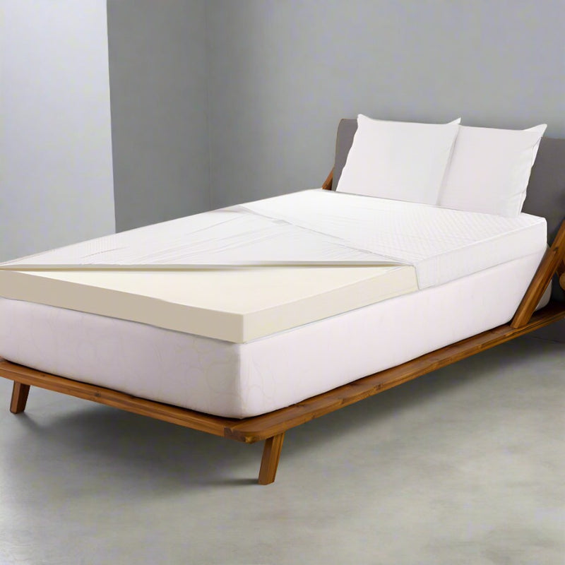 Danoz Direct - Giselle Bedding Memory Foam Mattress Topper 8cm Single