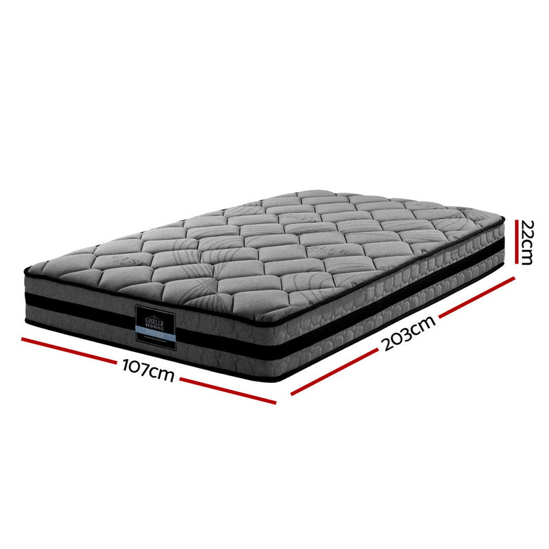Danoz Direct - Giselle Bedding 22cm Mattress Medium Firm King Single