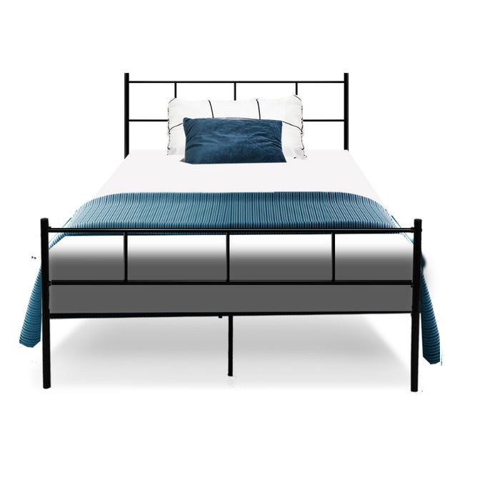 Elevate your bedroom with Danoz Direct Artiss Bed Frame! With sturdy metal, this King Single bed frame offers superior durability and support