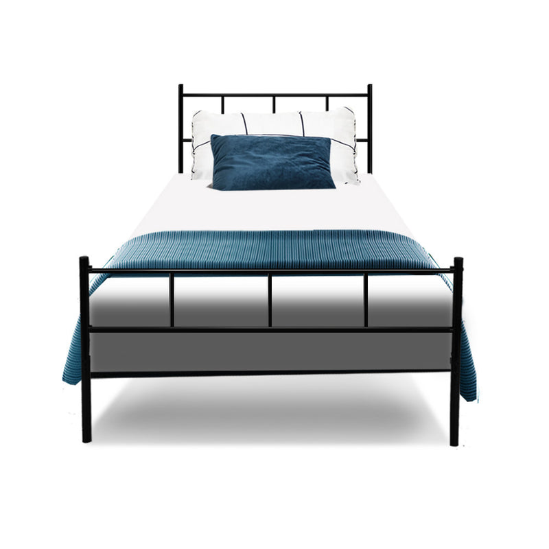 Danoz Bedrooms 🛏️ Artiss Bed Frame Single Metal Bed Frames SOL - Incl. Postage
