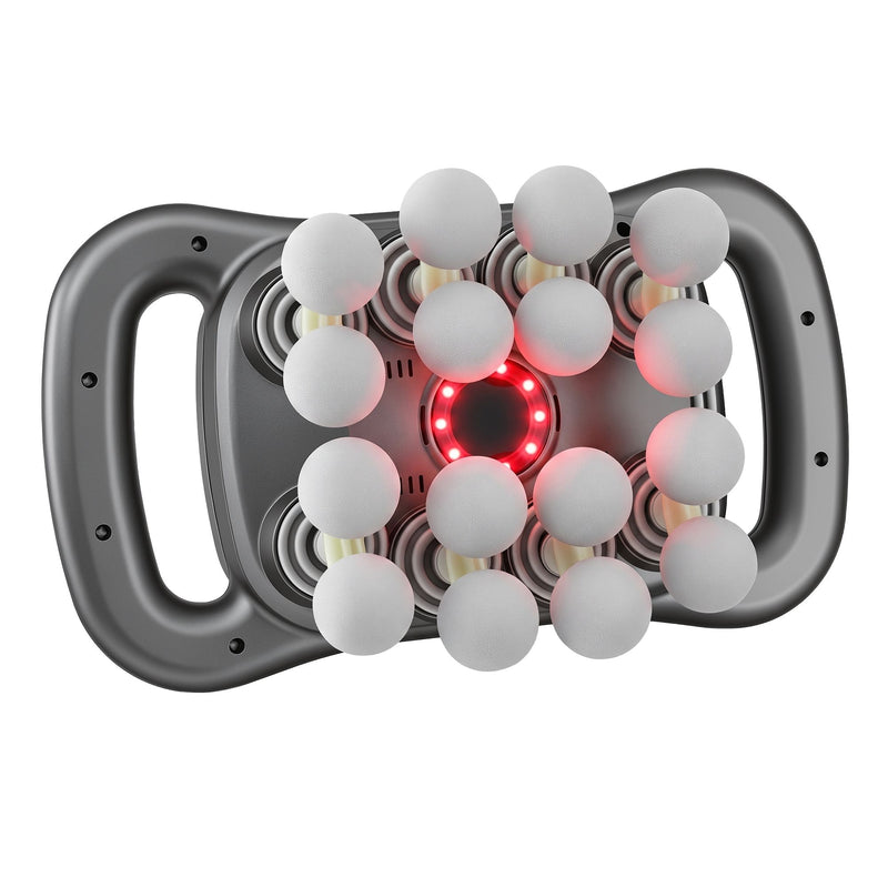 💪 Danoz MassageSmart | Everfit Cordless Back & Body Massager Pad | 16 Nodes | 20 Intensities | Red Light | 35mm Deep Impact | USB-C | 1 Year Warranty ✨