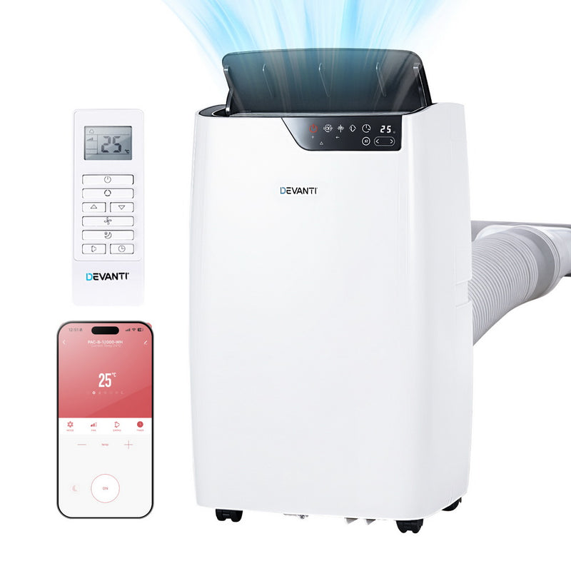 Danoz Aircon - Devanti Portable Air Conditioner Dehumidifier Fan 12000BTU