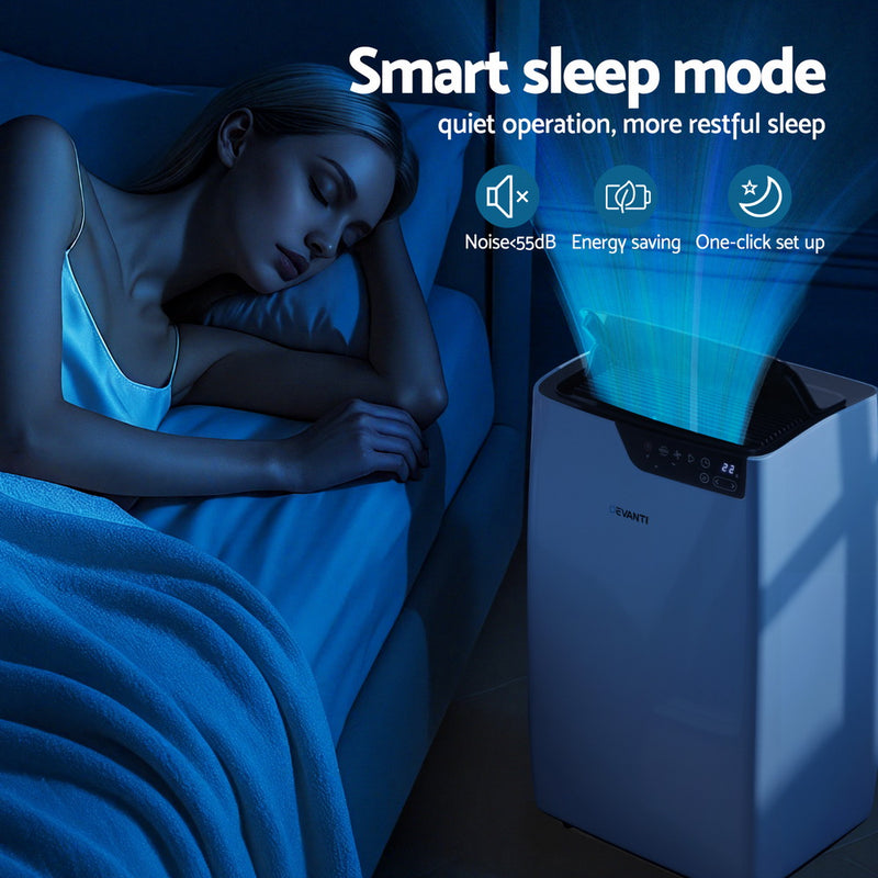 Danoz Aircon - Devanti Portable Air Conditioner Dehumidifier Fan 12000BTU