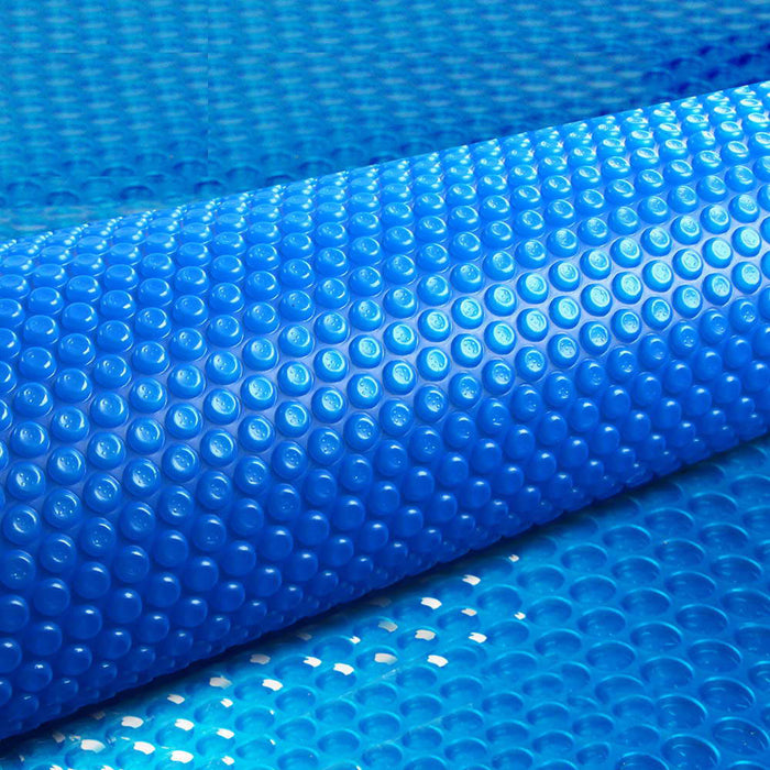 Danoz Pools 🏊 Aquabuddy Pool Cover 500 Micron 10x4m Swimming Pool Solar Blanket Blue