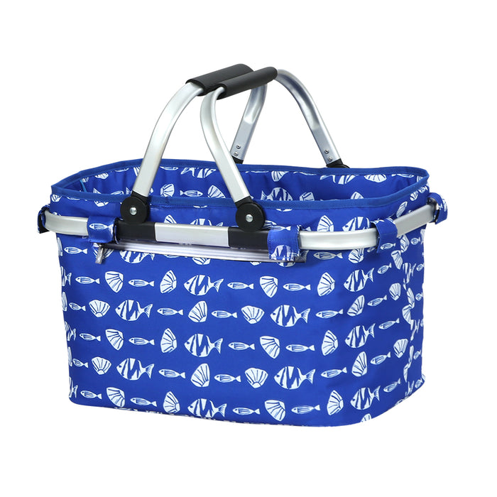 Danoz Outdoors - Alfresco Picnic Basket Folding Bag Hamper Food Insulated Storage- Incl. Delivery