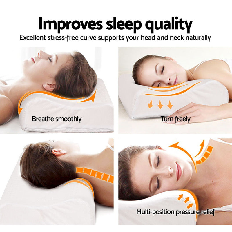 Experience ultimate comfort & support with Danoz Direct - Pure Latex Pillows - Relieve neck and back pain