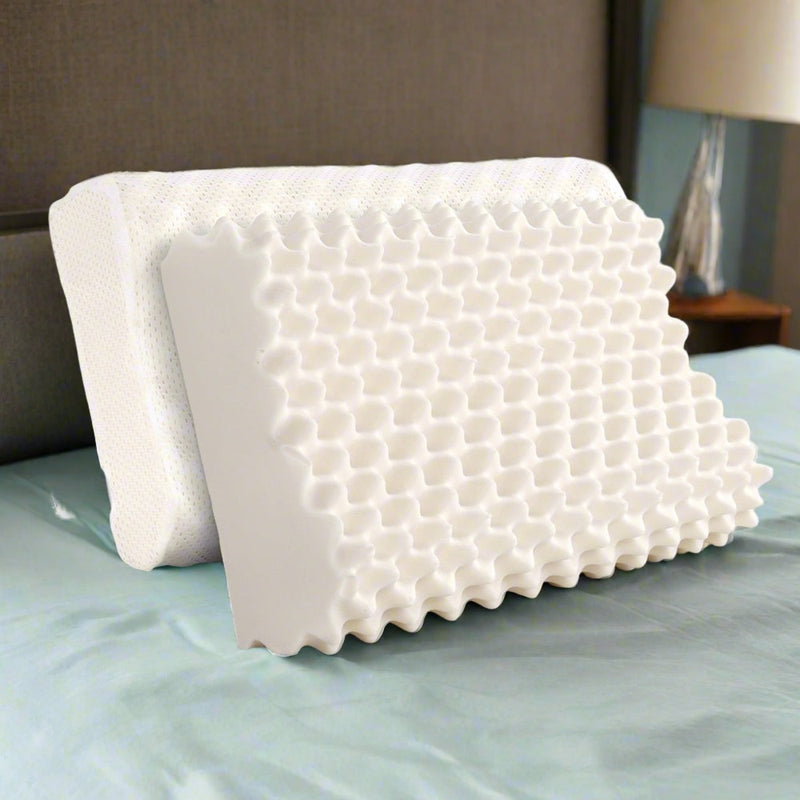 Danoz Direct - Giselle Bedding Natural Latex Pillow - Buy 1 Get 1 Free!