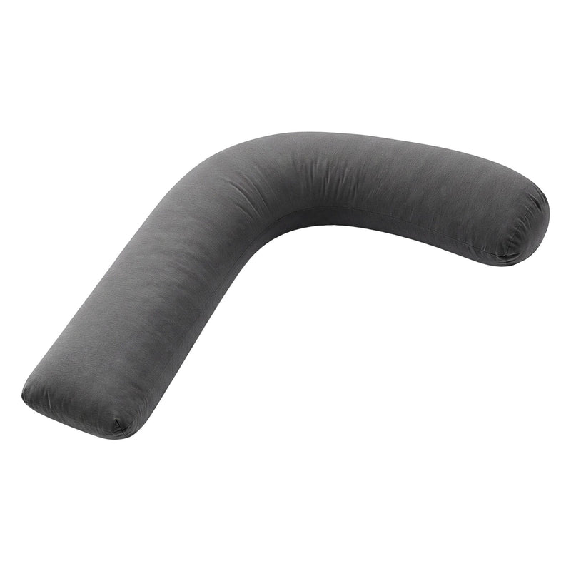 Black rubber hose on a white background