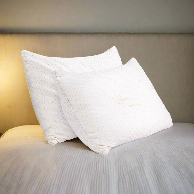 Danoz Direct - Giselle Bedding Memory Foam Pillow with Bamboo Cover - Buy 1 Get 1 Free