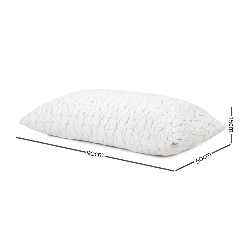 Danoz Direct - Giselle Bedding Memory Foam Pillow King Size - Buy 1 Get 1 Free