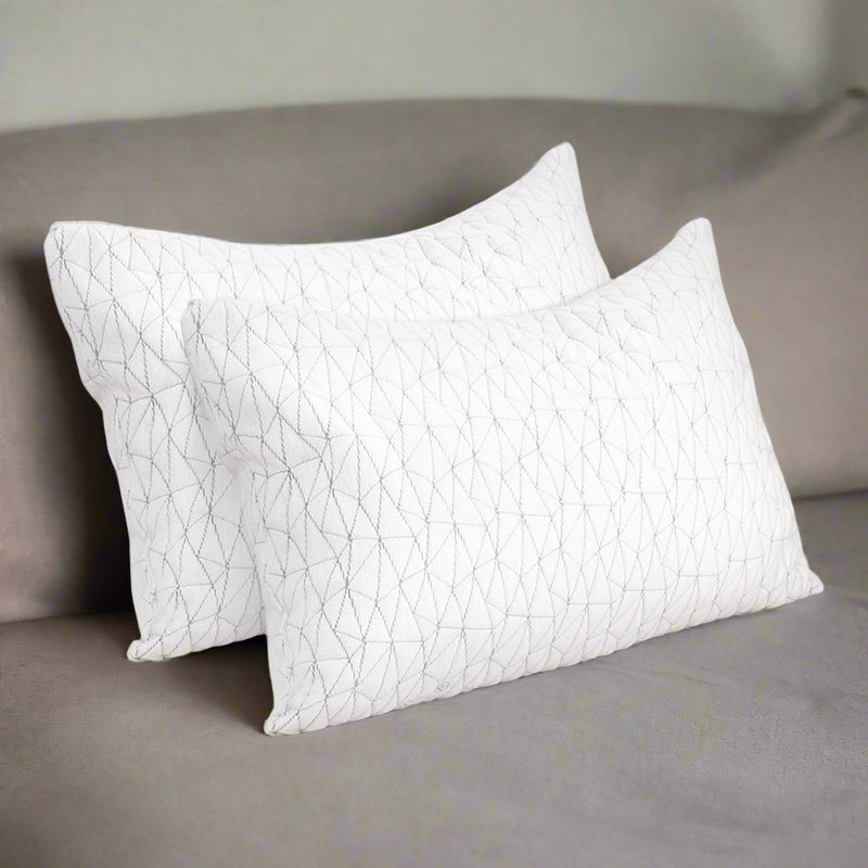 Danoz Direct - Giselle Bedding Memory Foam Pillow Single Size - Buy 1 Get 1 Free