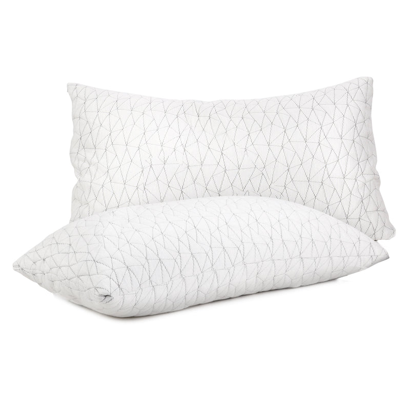 Danoz Direct - Giselle Bedding Memory Foam Pillow Single Size - Buy 1 Get 1 Free