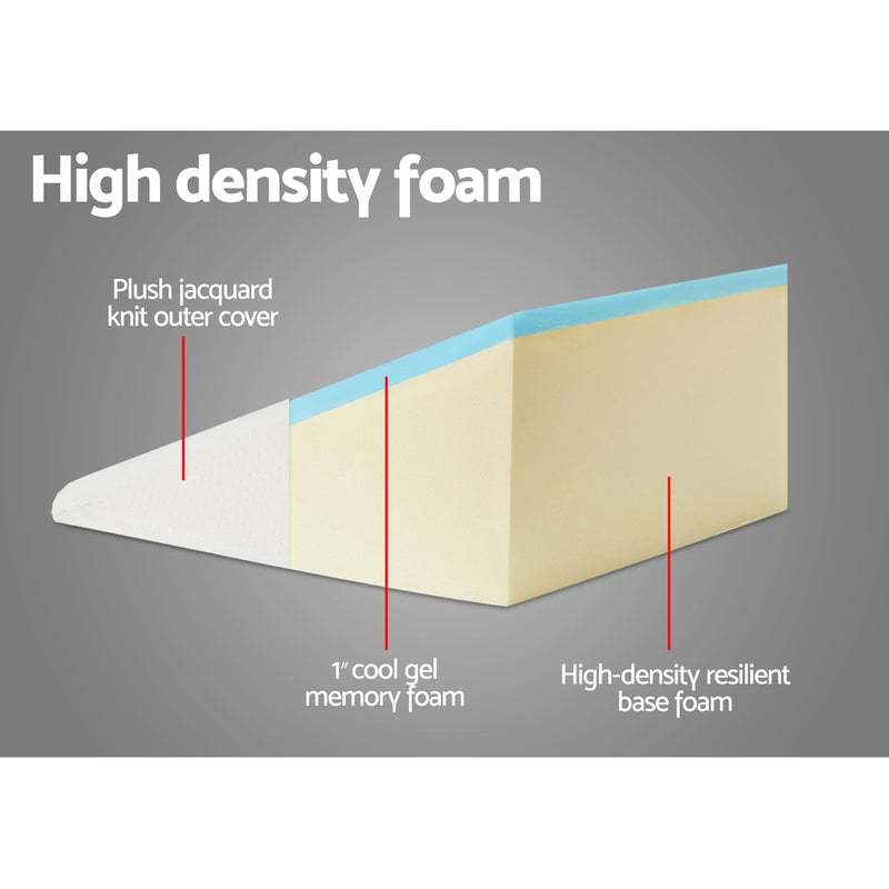 Danoz Direct - Giselle Bedding Wedge Pillow White, Buy 1 Get 1 Free