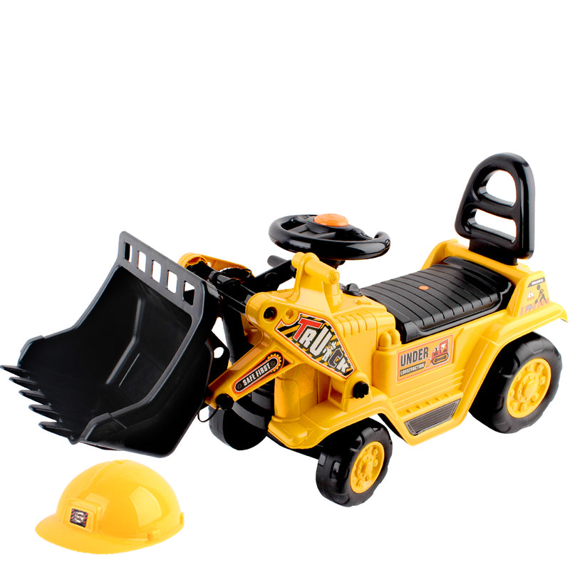 Danoz Kids - Keezi Ride On Car Toys Kids Excavator Bulldozer Sandpit Digger Car Pretend Play