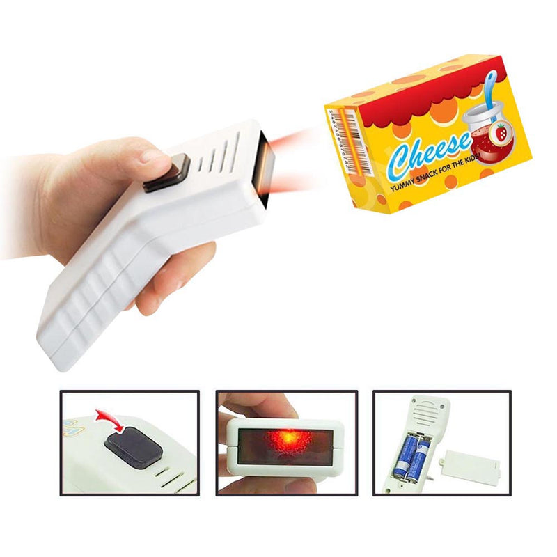 Danoz Kids - Keezi Kids Pretend Role Play Supermarket 24 Piece Playset Cash Register Trolley