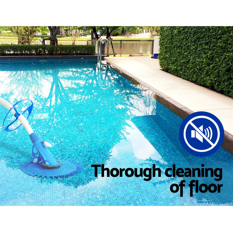 Danoz Pools 🏊 Aquabuddy Pool Cleaner Automatic Vacuum Swimming Floor Climb Wall Pool 10M Hose - Incl. Postage