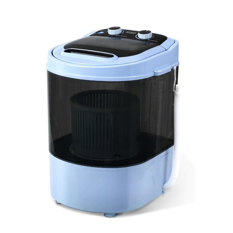 Danoz Cleaning - Devanti Portable Washing Machine 3KG Black