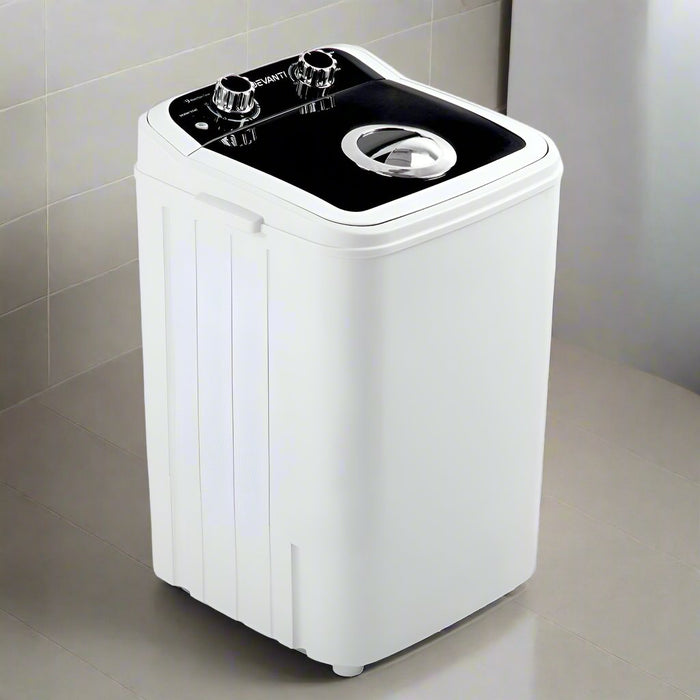 Danoz Cleaning - Devanti Portable Washing Machine 4.6KG White - Recommended Buy!