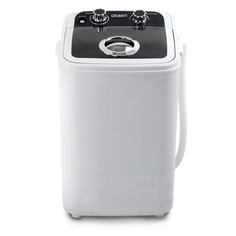 Danoz Cleaning - Devanti Portable Washing Machine 4.6KG White - Recommended Buy!