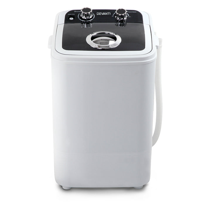 Danoz Cleaning - Devanti Portable Washing Machine 4.6KG White - Recommended Buy!