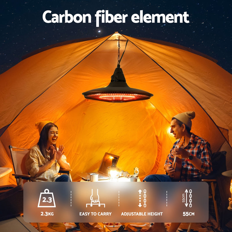 Danoz HeatingSmart - Devanti 1500W Hanging Electric Patio Heater - Nice Price!