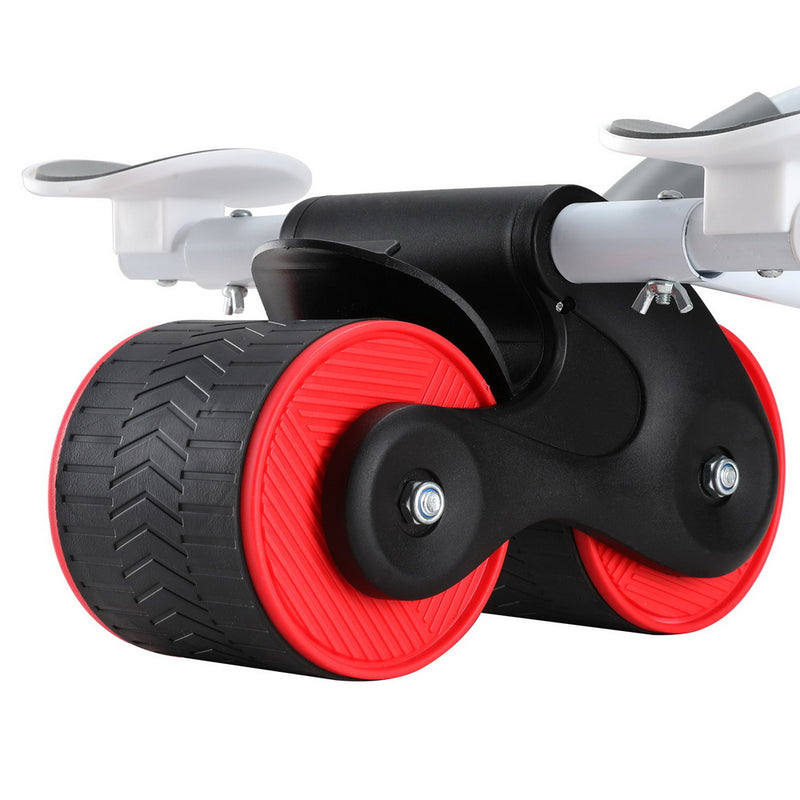 Danoz Direct - Everfit Ab Roller Automatic Rebound Abdominal Wheel with Knee Pad Home Gym Sport