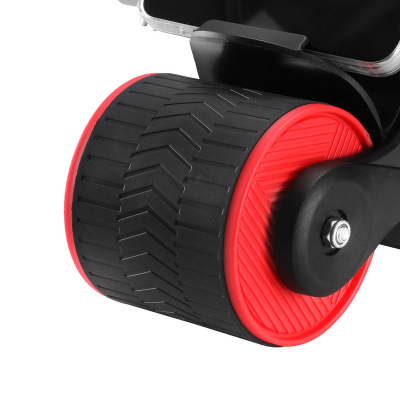 Danoz Direct - Everfit Ab Roller Automatic Rebound Abdominal Wheel with Knee Pad Home Gym Sport
