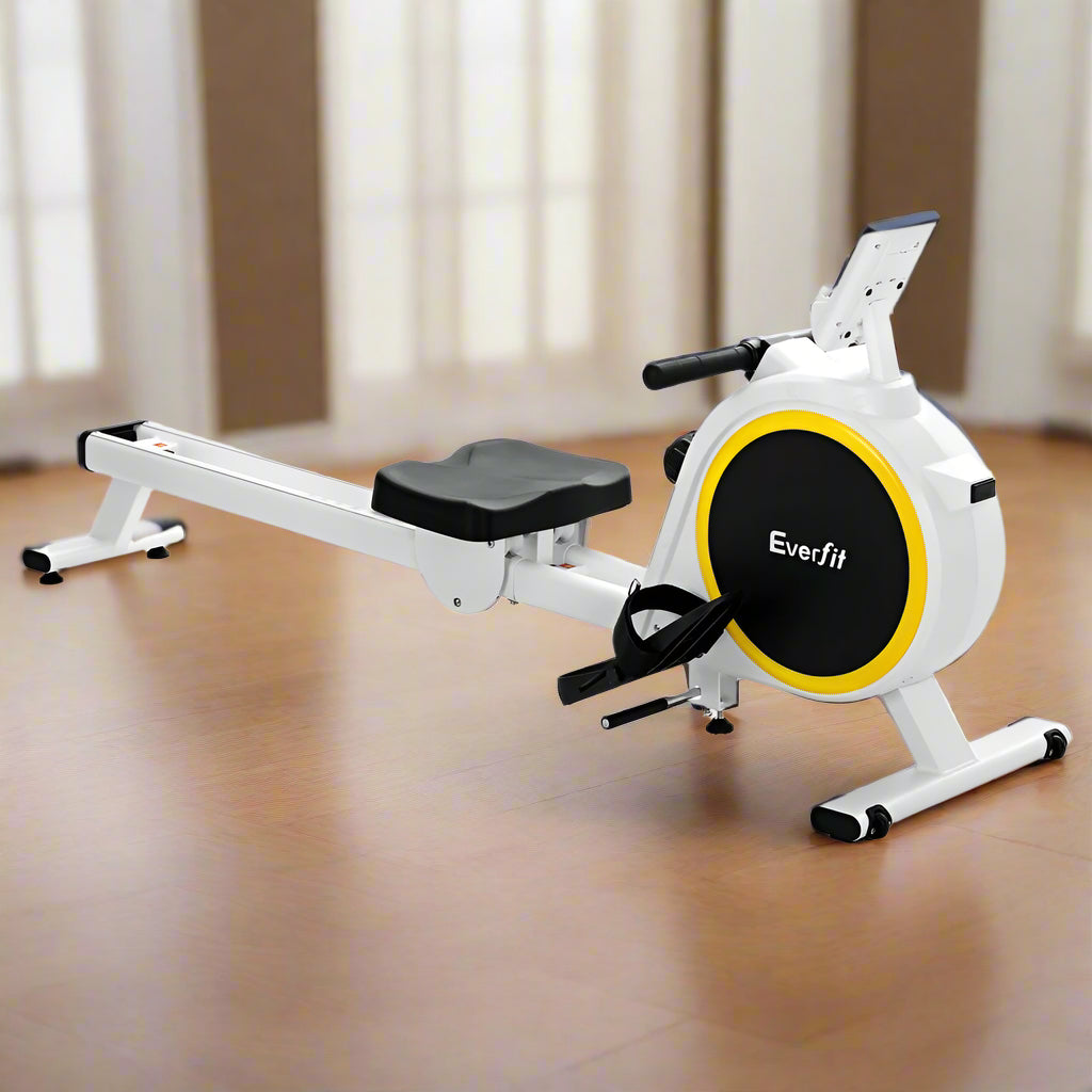 Danoz Fitness - Everfit Rowing Machine 16 Levels Magnetic Rower Home G ...