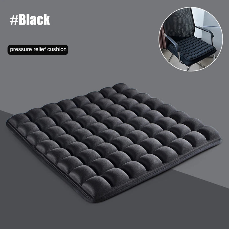 🧘 Danoz SeatSmart | 3D Air Cell Seat Cushion | 30% Pressure Relief | No-Pump | Sciatica & Tailbone Pain | Office, Car & Home